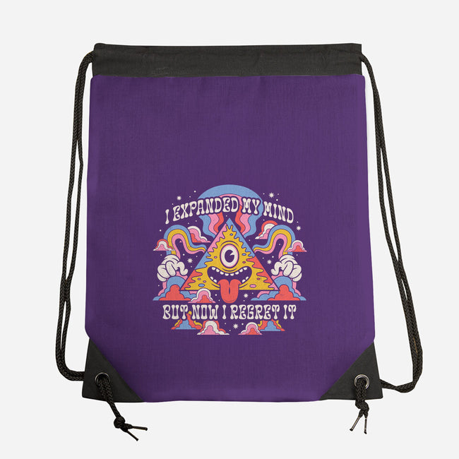 Expanded But I Regret It-None-Drawstring-Bag-Nemons