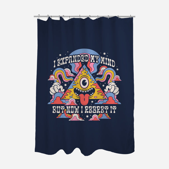 Expanded But I Regret It-None-Polyester-Shower Curtain-Nemons