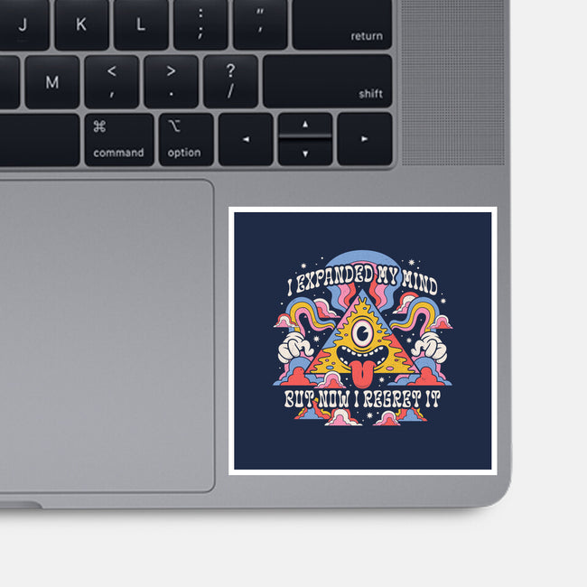 Expanded But I Regret It-None-Glossy-Sticker-Nemons