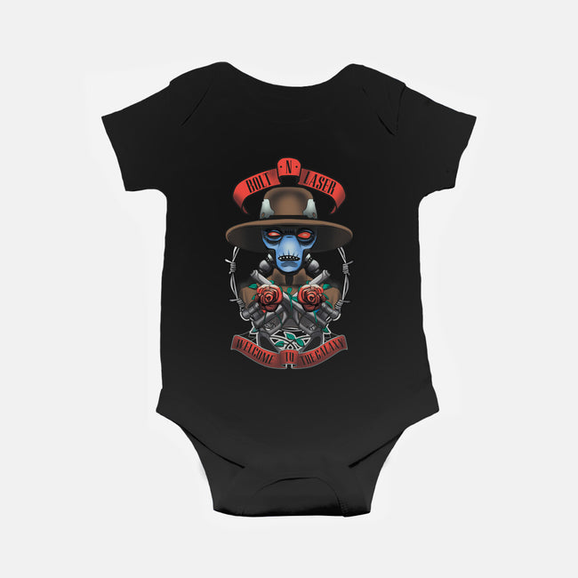Bolt N Laser-Baby-Basic-Onesie-Samuel