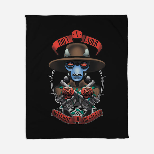 Bolt N Laser-None-Fleece-Blanket-Samuel
