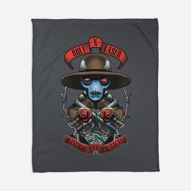 Bolt N Laser-None-Fleece-Blanket-Samuel