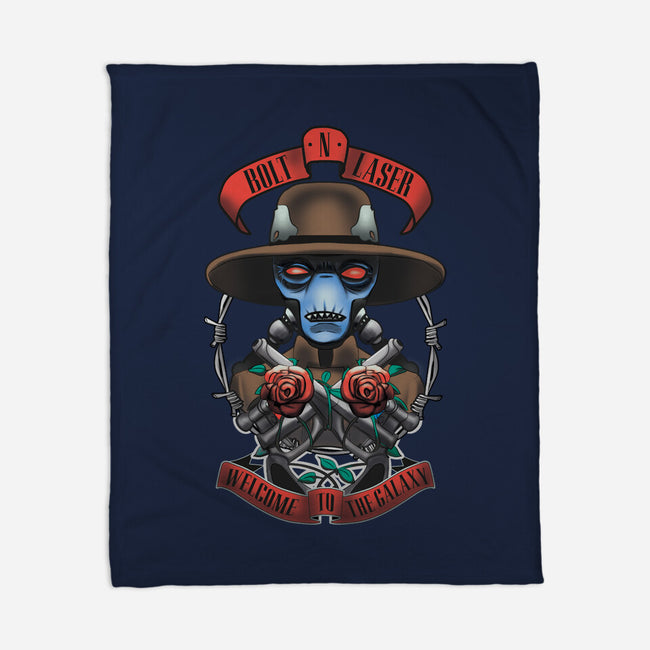 Bolt N Laser-None-Fleece-Blanket-Samuel