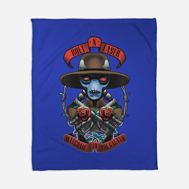 Bolt N Laser-None-Fleece-Blanket-Samuel