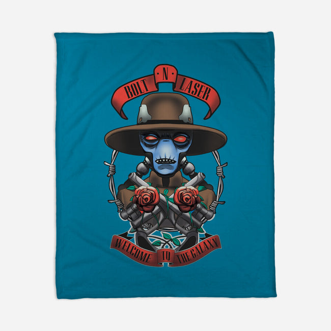 Bolt N Laser-None-Fleece-Blanket-Samuel