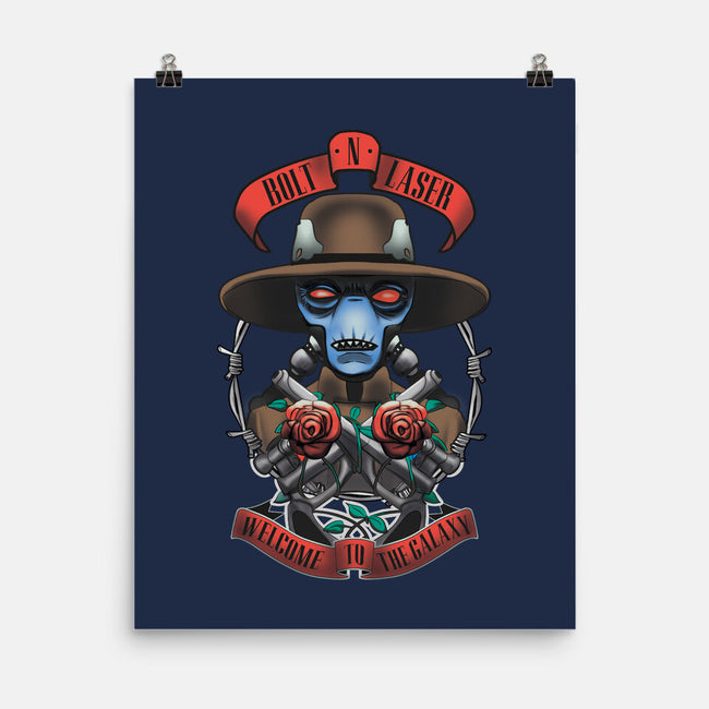 Bolt N Laser-None-Matte-Poster-Samuel