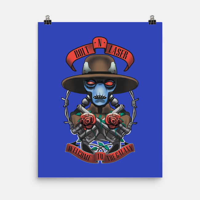 Bolt N Laser-None-Matte-Poster-Samuel