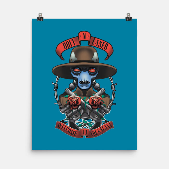 Bolt N Laser-None-Matte-Poster-Samuel