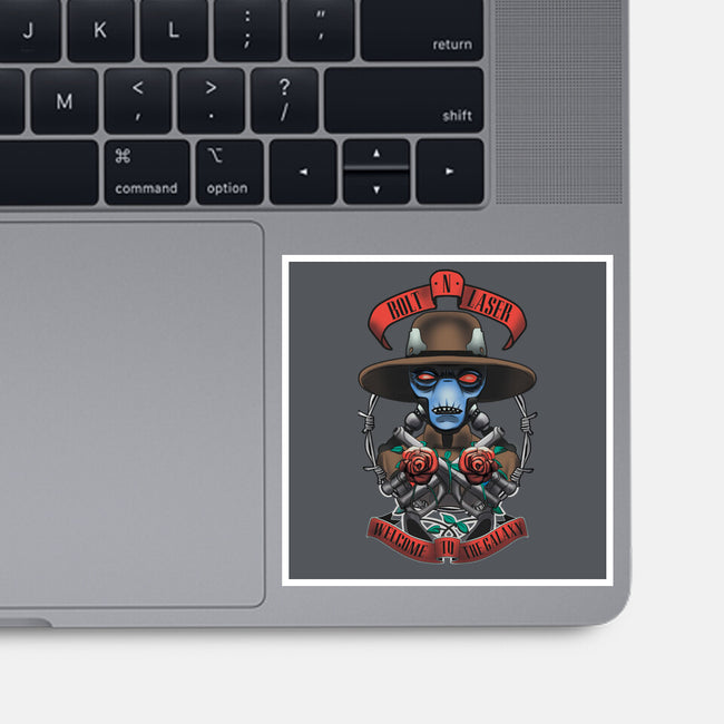 Bolt N Laser-None-Glossy-Sticker-Samuel
