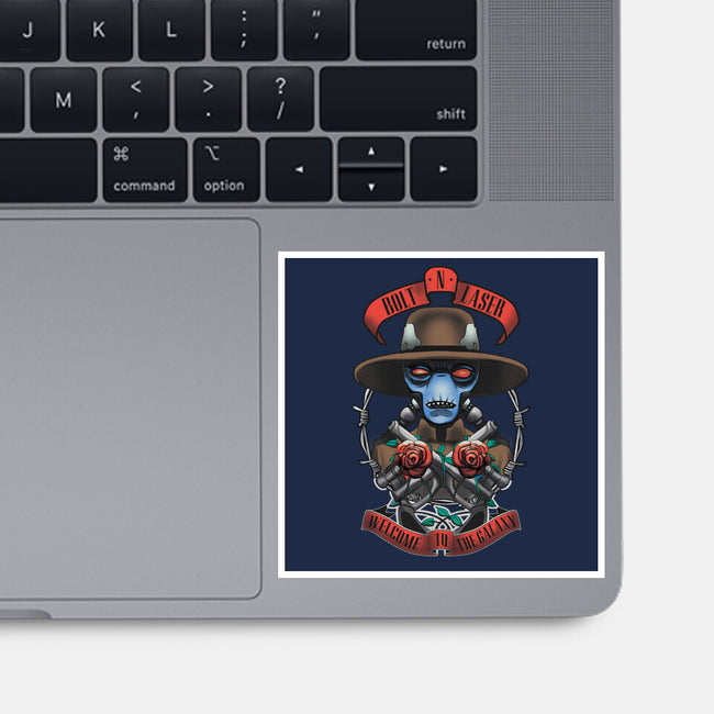 Bolt N Laser-None-Glossy-Sticker-Samuel