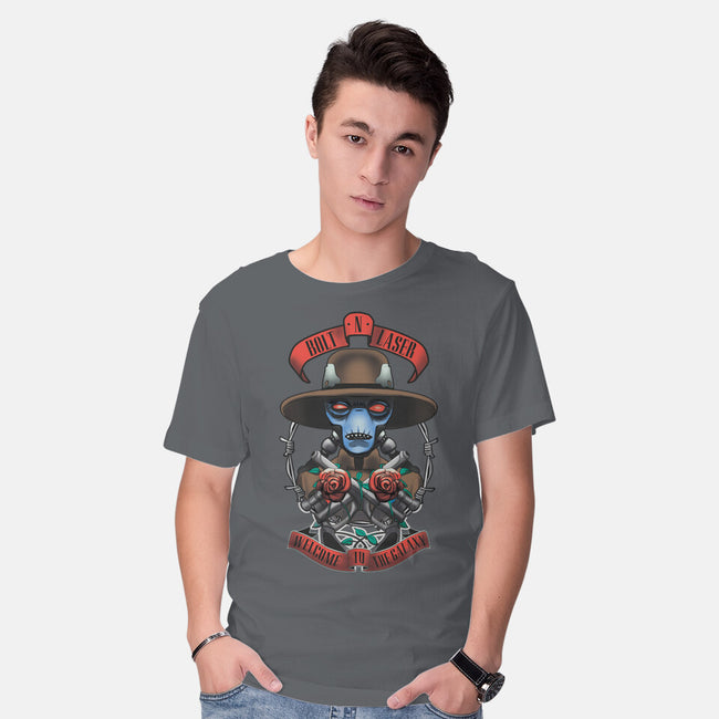 Bolt N Laser-Mens-Basic-Tee-Samuel