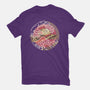 Straw Hat Wave-Womens-Fitted-Tee-glitchygorilla