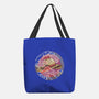 Straw Hat Wave-None-Basic Tote-Bag-glitchygorilla