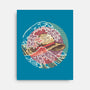 Straw Hat Wave-None-Stretched-Canvas-glitchygorilla