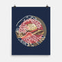 Straw Hat Wave-None-Matte-Poster-glitchygorilla