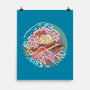 Straw Hat Wave-None-Matte-Poster-glitchygorilla