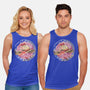 Straw Hat Wave-Unisex-Basic-Tank-glitchygorilla