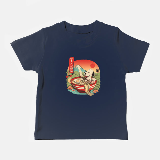 Ramen Onsen-Baby-Basic-Tee-NMdesign