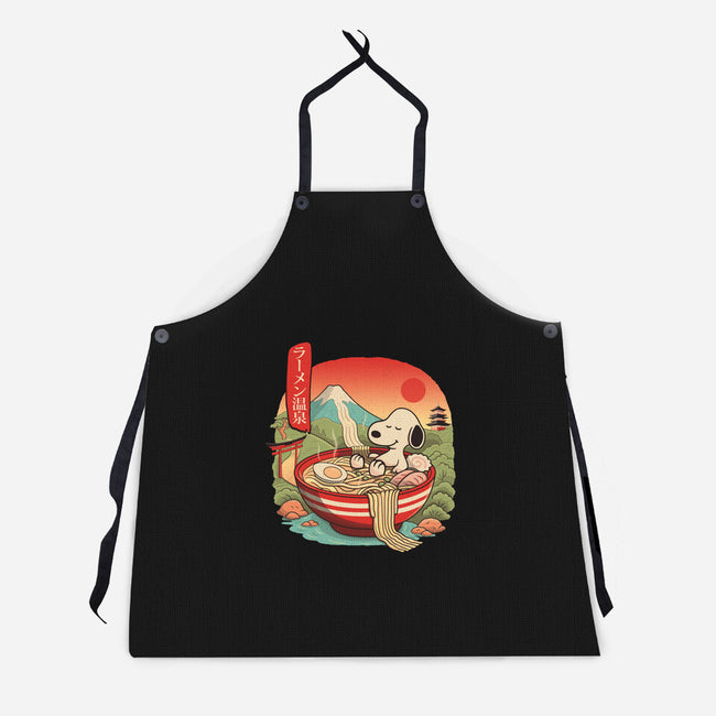 Ramen Onsen-Unisex-Kitchen-Apron-NMdesign