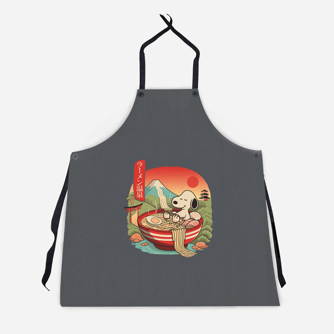 Ramen Onsen-Unisex-Kitchen-Apron-NMdesign
