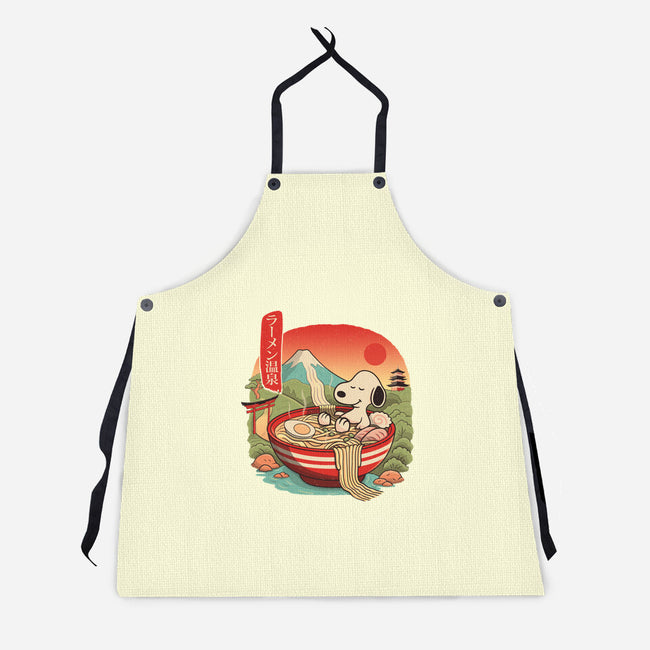 Ramen Onsen-Unisex-Kitchen-Apron-NMdesign