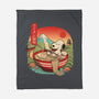 Ramen Onsen-None-Fleece-Blanket-NMdesign