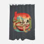 Ramen Onsen-None-Polyester-Shower Curtain-NMdesign