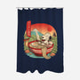 Ramen Onsen-None-Polyester-Shower Curtain-NMdesign