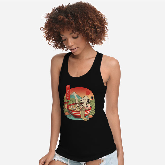 Ramen Onsen-Womens-Racerback-Tank-NMdesign