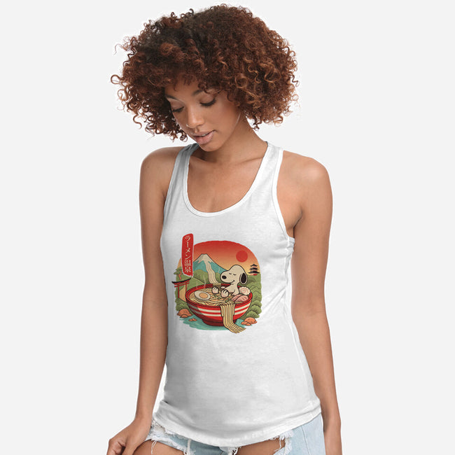 Ramen Onsen-Womens-Racerback-Tank-NMdesign