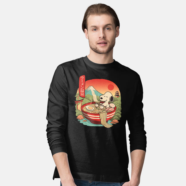 Ramen Onsen-Mens-Long Sleeved-Tee-NMdesign