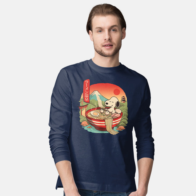 Ramen Onsen-Mens-Long Sleeved-Tee-NMdesign