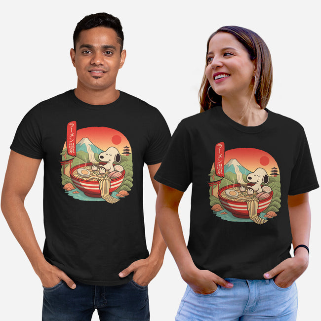 Ramen Onsen-Unisex-Basic-Tee-NMdesign