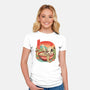 Ramen Onsen-Womens-Fitted-Tee-NMdesign