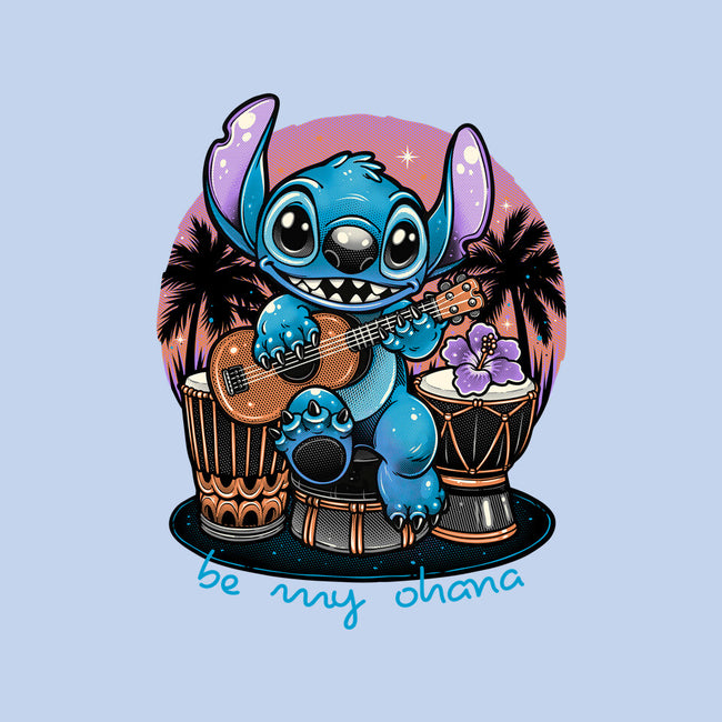 Be My Ohana-None-Removable Cover w Insert-Throw Pillow-glitchygorilla