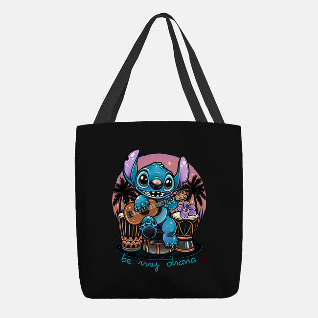 Be My Ohana-None-Basic Tote-Bag-glitchygorilla