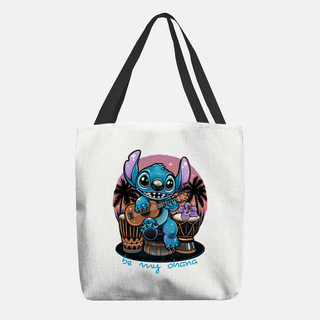 Be My Ohana-None-Basic Tote-Bag-glitchygorilla