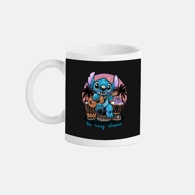 Be My Ohana-None-Mug-Drinkware-glitchygorilla