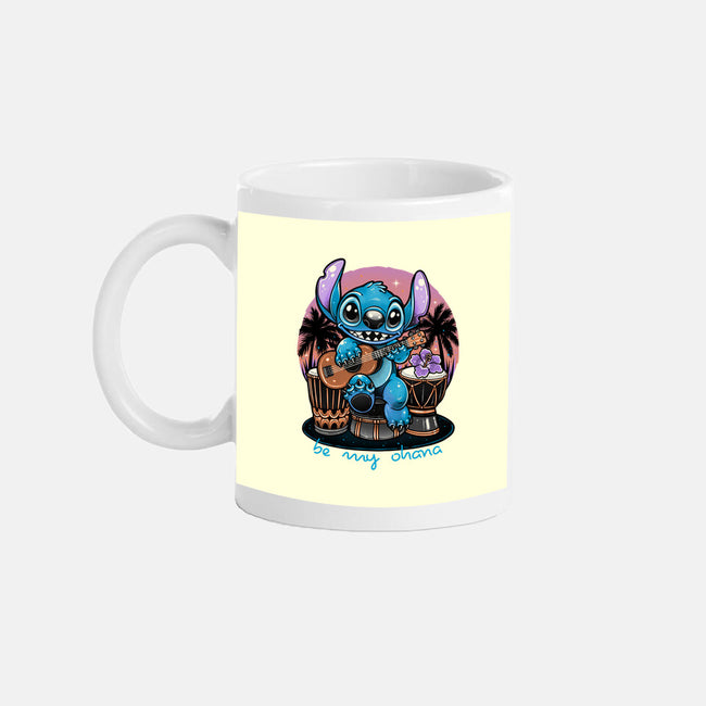 Be My Ohana-None-Mug-Drinkware-glitchygorilla