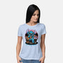 Be My Ohana-Womens-Basic-Tee-glitchygorilla