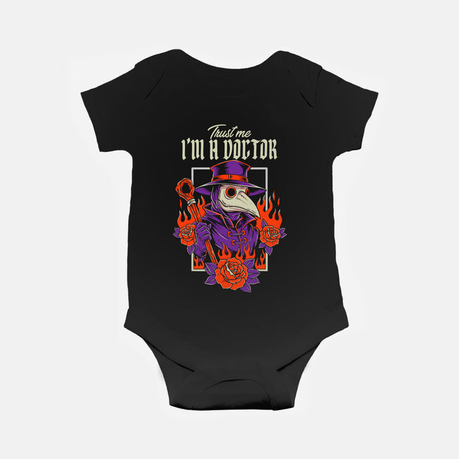 Trust The Doctor-Baby-Basic-Onesie-P1yu5h