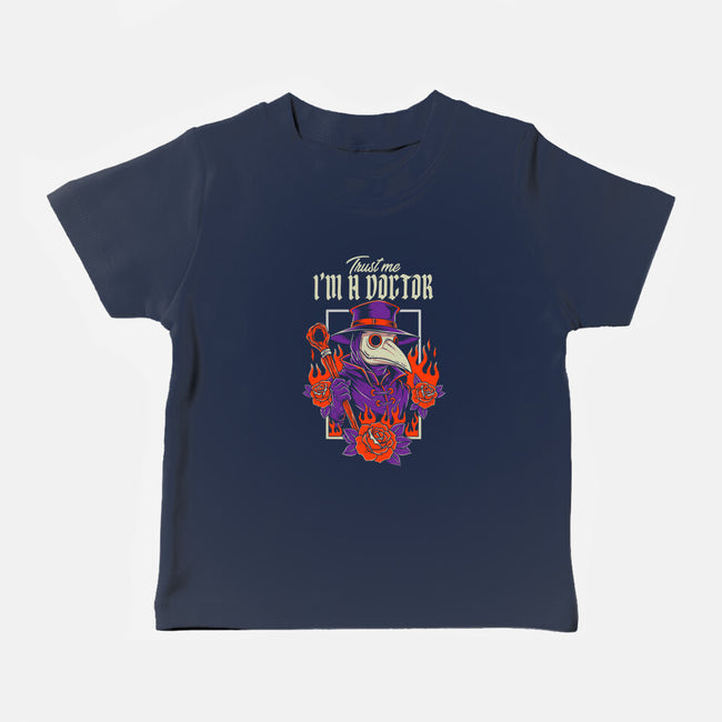 Trust The Doctor-Baby-Basic-Tee-P1yu5h
