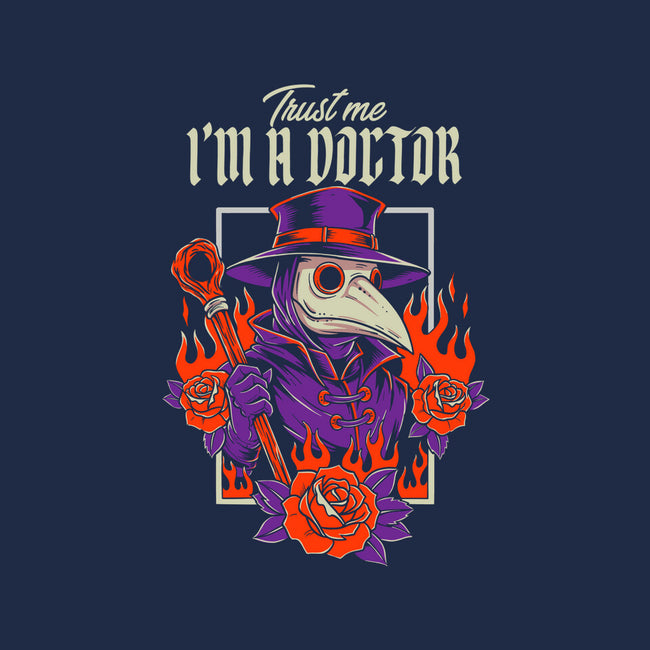 Trust The Doctor-Womens-V-Neck-Tee-P1yu5h
