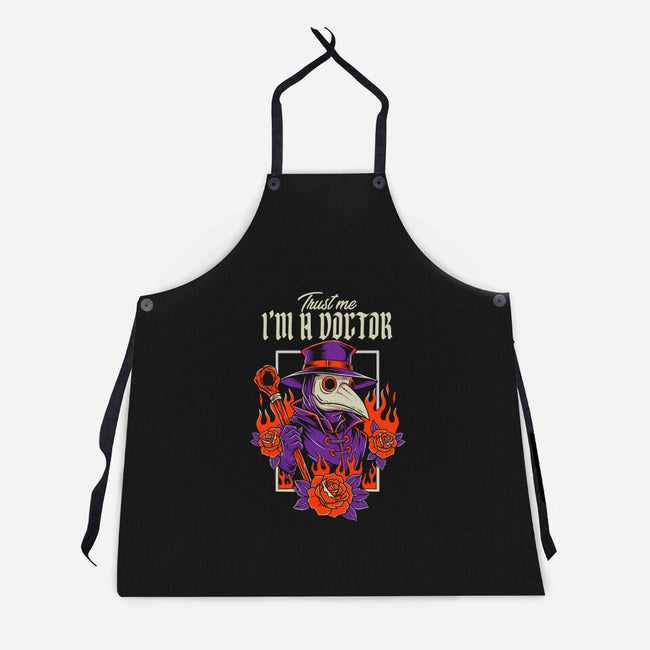Trust The Doctor-Unisex-Kitchen-Apron-P1yu5h