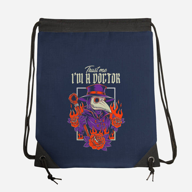Trust The Doctor-None-Drawstring-Bag-P1yu5h