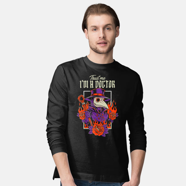 Trust The Doctor-Mens-Long Sleeved-Tee-P1yu5h