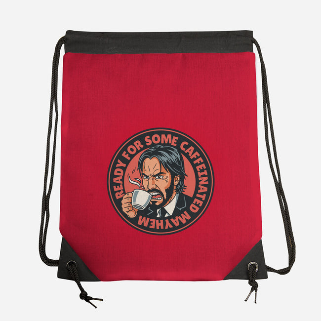 Caffeinated Mayhem-None-Drawstring-Bag-P1yu5h