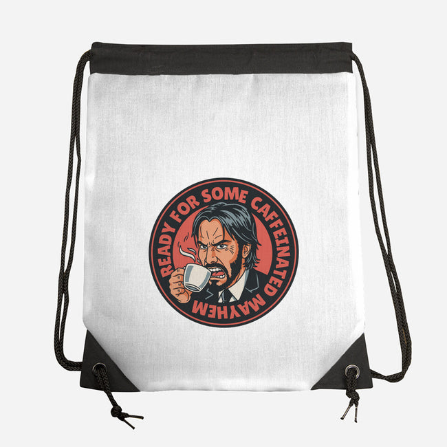 Caffeinated Mayhem-None-Drawstring-Bag-P1yu5h