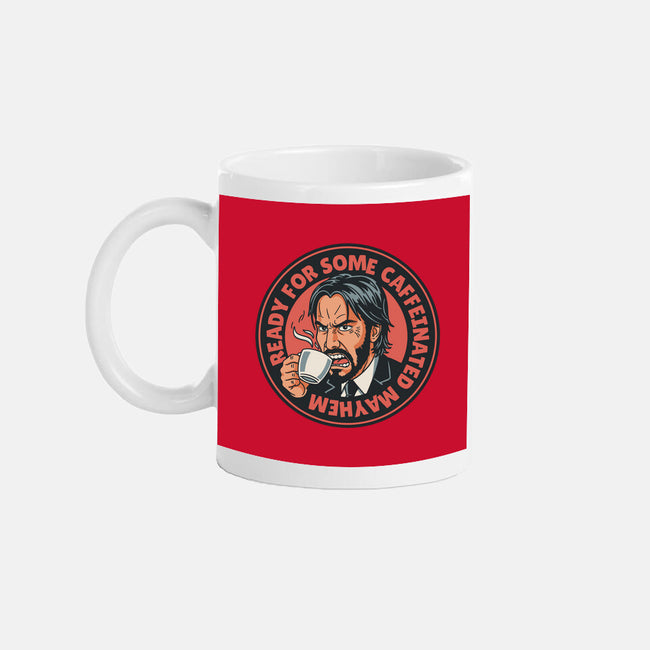 Caffeinated Mayhem-None-Mug-Drinkware-P1yu5h