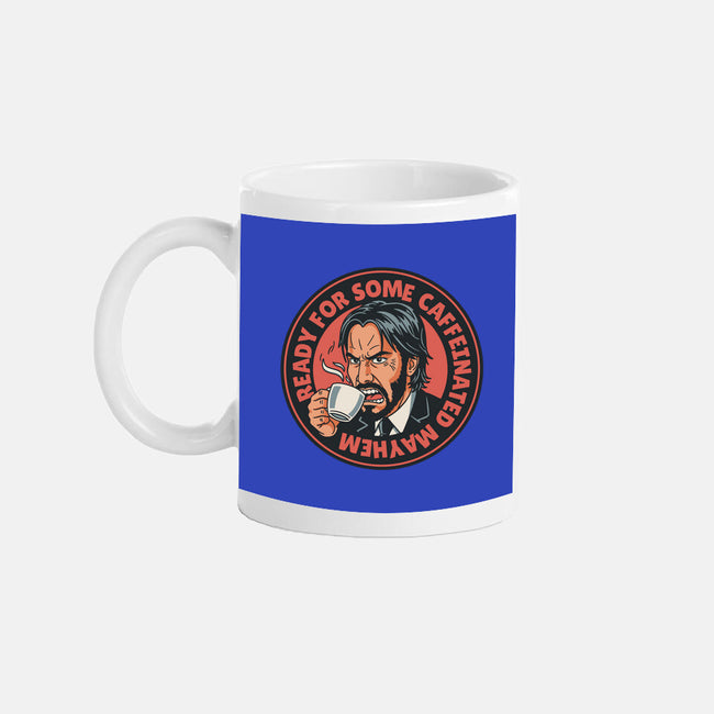 Caffeinated Mayhem-None-Mug-Drinkware-P1yu5h